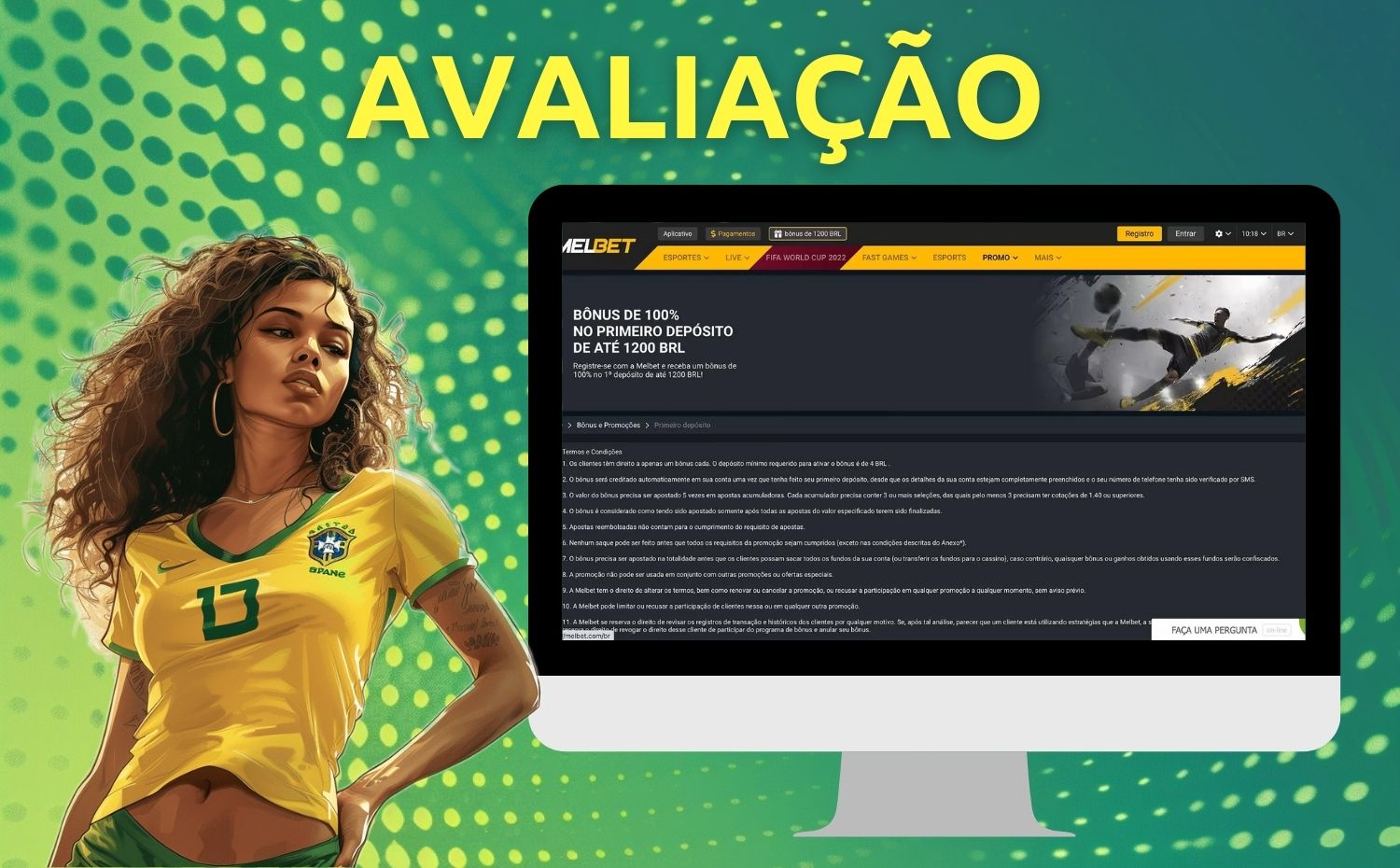 Avaliação da Melbet Brasil site guia