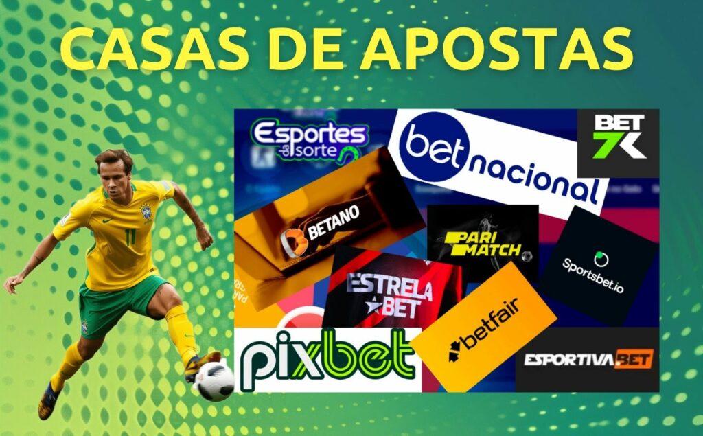 Casas de apostas online no Brasil