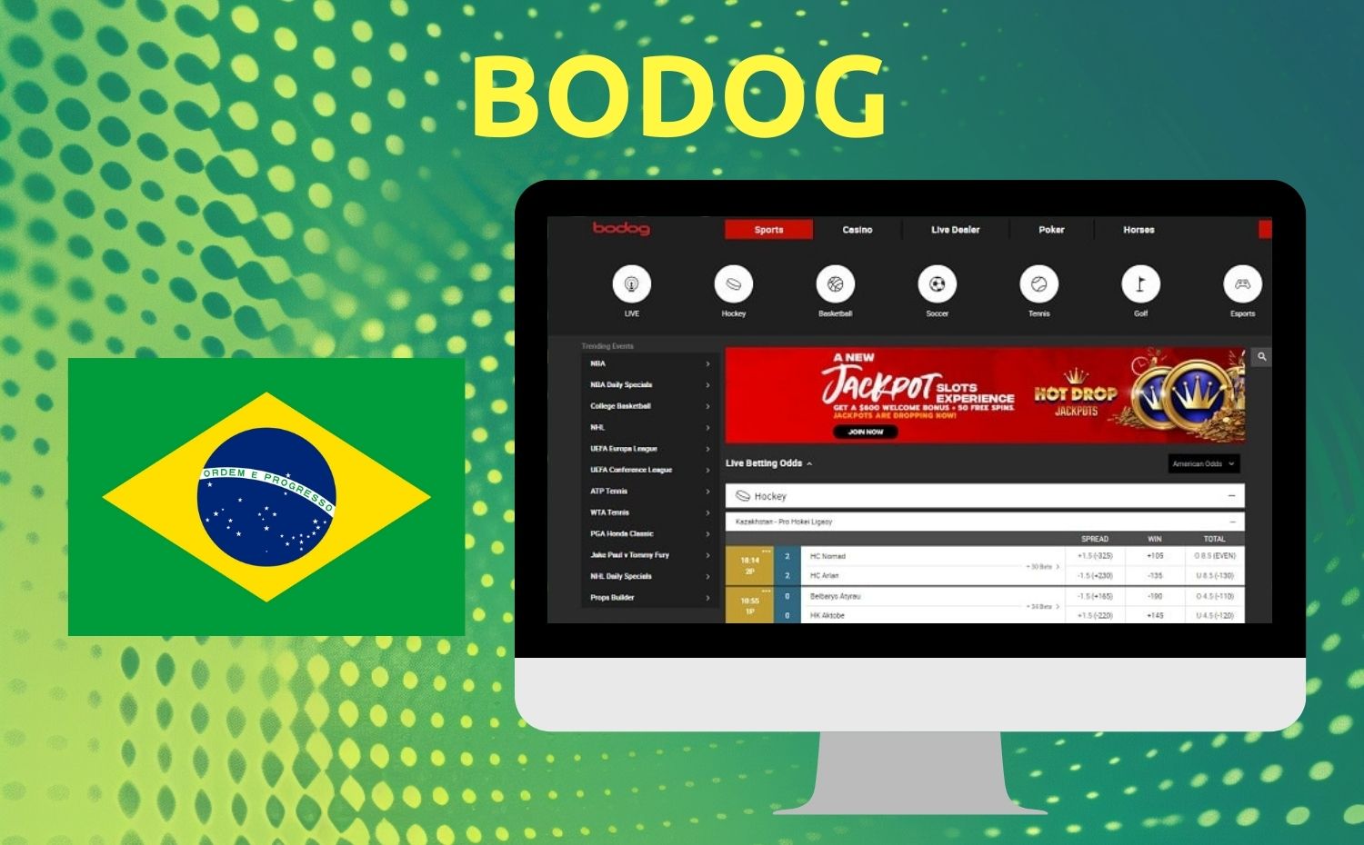 Revisão do Bodog Brasil site