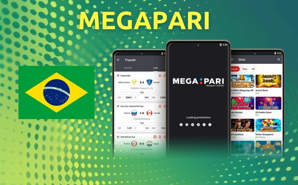 Megapari Brasil aplicativo baixar